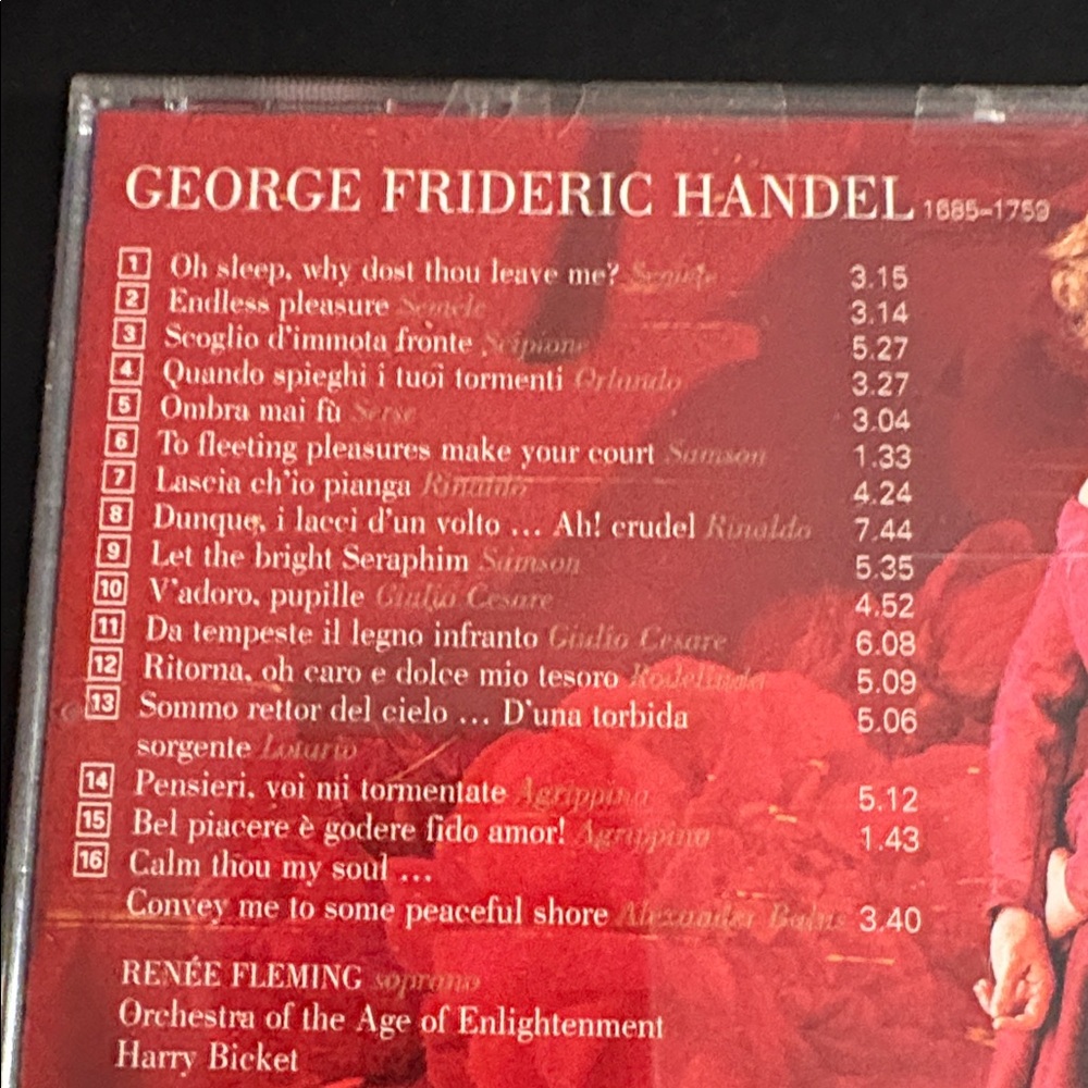 Handel Renée Fleming CD - Picture 4 of 6